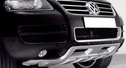 Накладка на передний бампер King Kong v2 Volkswagen Touareg 1 GP дорестайлинг (2002-2007)