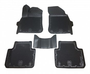 6 599 р. Коврики салона DELFORM ❞EVA 3D Premium❝ (термоэластопласт/ТЭП) Volkswagen Touareg 3 CR дорестайлинг (2018-2022)  с доставкой в г. Чебоксары. Увеличить фотографию 2