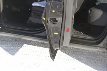 Накладки на внутренние пороги дверей RA Volkswagen Touareg  1 GP (2006-2010) рестайлинг