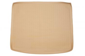 Коврик багажника Element (полиуретан) Volkswagen Touareg  2 NF (2010-2014) дорестайлинг (бежевый)