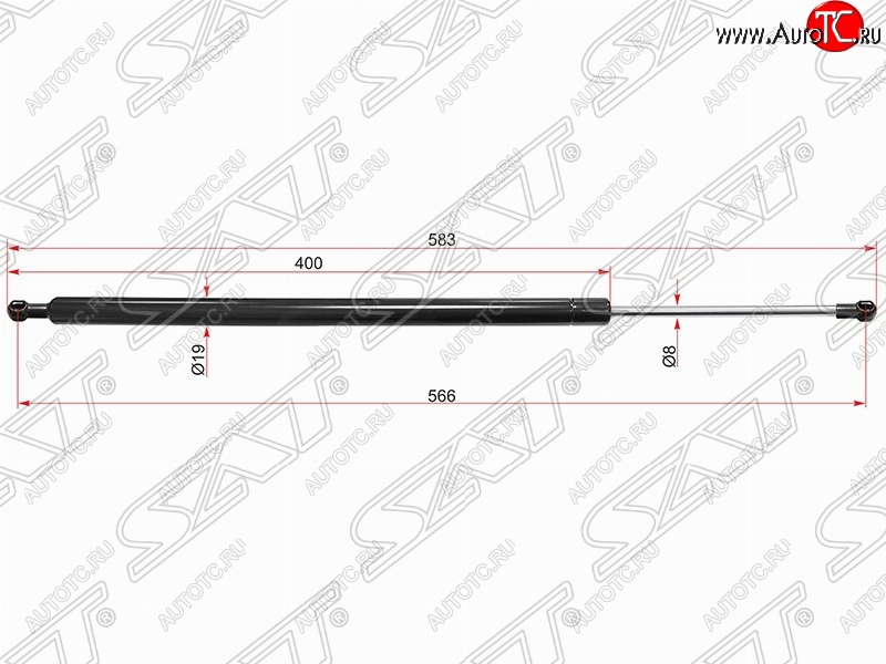 749 р. Газовый упор крышки багажника SAT  Volvo XC60 (2008-2022)  дорестайлинг,  рестайлинг  с доставкой в г. Чебоксары