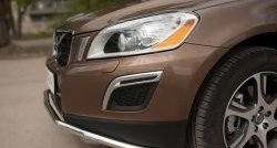 15 249 р. Одинарная защита переднего бампера диаметром 42 мм SLITKOFF  Volvo XC60 (2008-2013)  дорестайлинг  с доставкой в г. Чебоксары. Увеличить фотографию 3