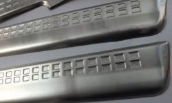 10 349 р. Накладки на порожки автомобиля СТ Volvo XC60  дорестайлинг (2008-2013)  с доставкой в г. Чебоксары. Увеличить фотографию 2